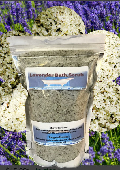 Finely Ground Sea Salt Bath Scrub