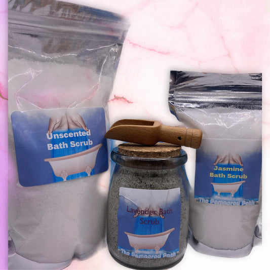 Finely Ground Sea Salt Bath Scrub