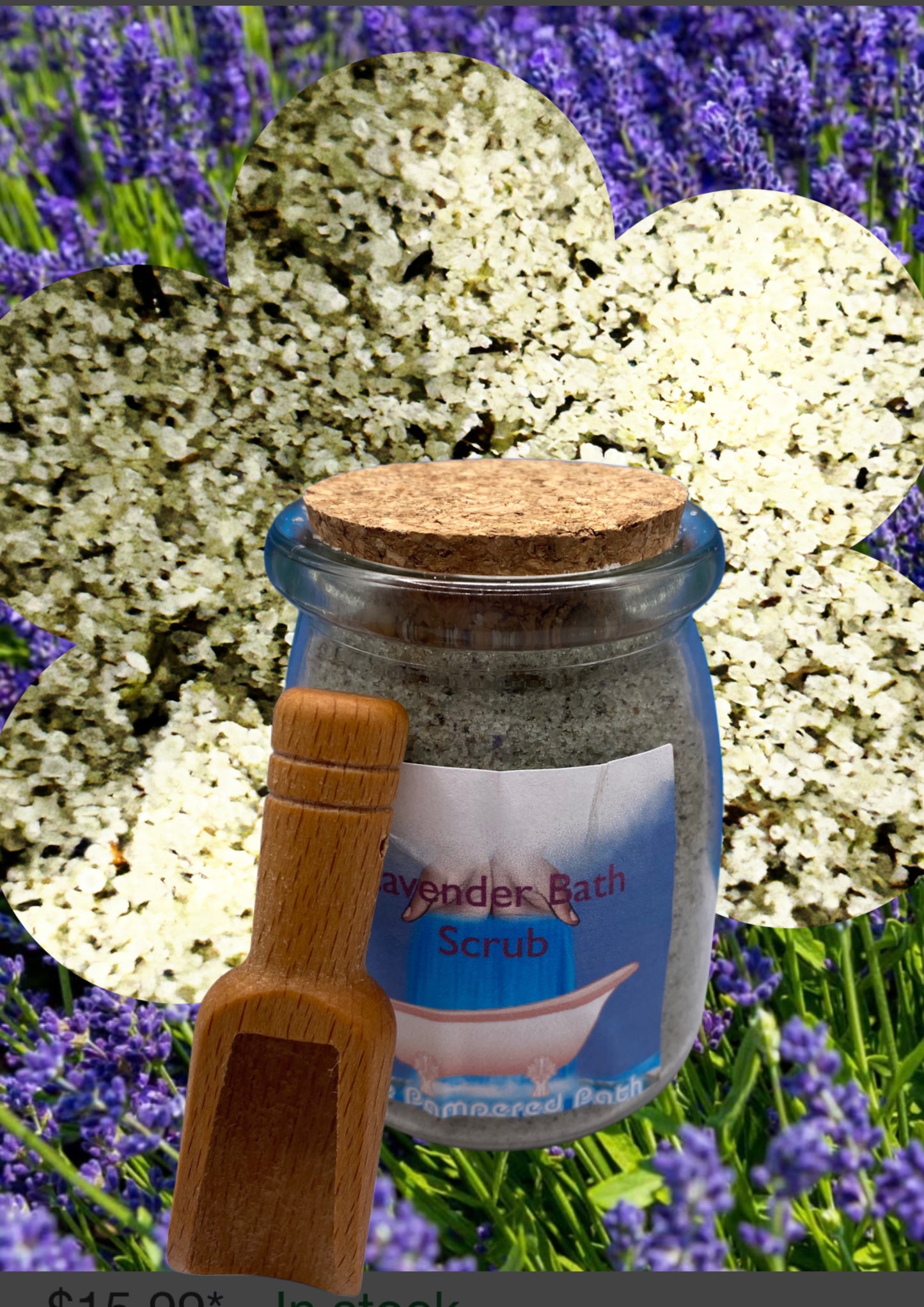 Finely Ground Sea Salt Bath Scrub