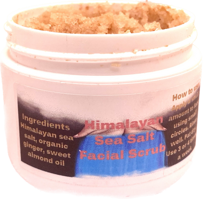 Pink Himalaya Salt facial scrub